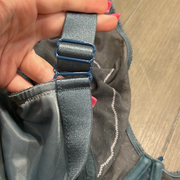 HSIA Dark Teal Lace Bra 42DDD - Picture 8 of 10